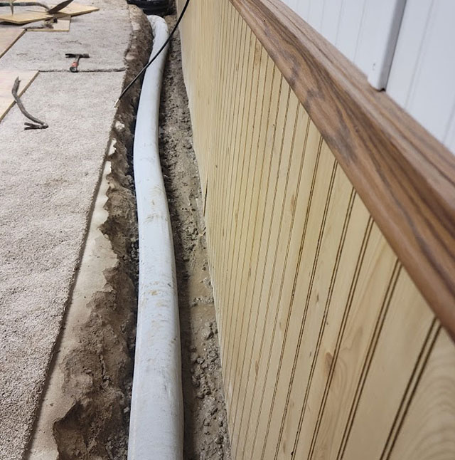 Basement Drain System